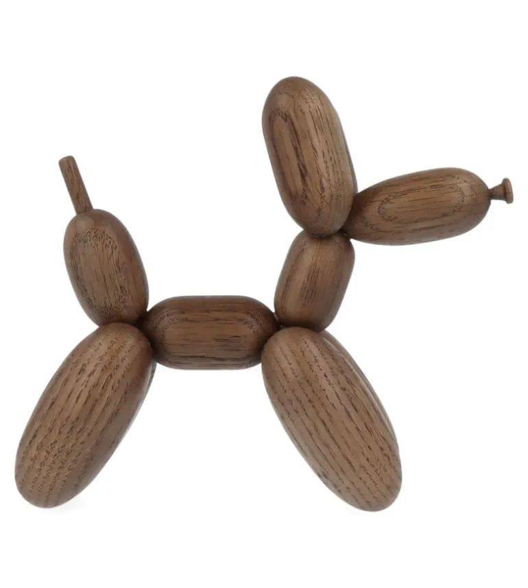 Ballon Dog Oak/smoked Small