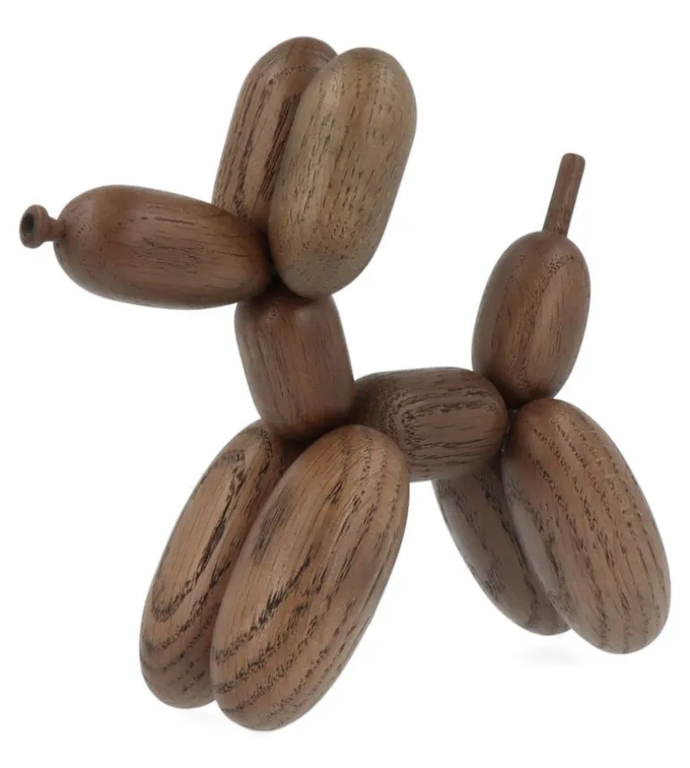 Ballon Dog Oak/smoked Small