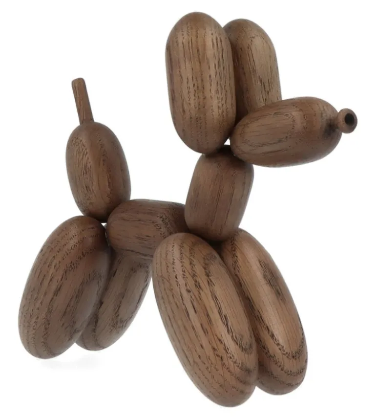 Ballon Dog Oak/smoked Small