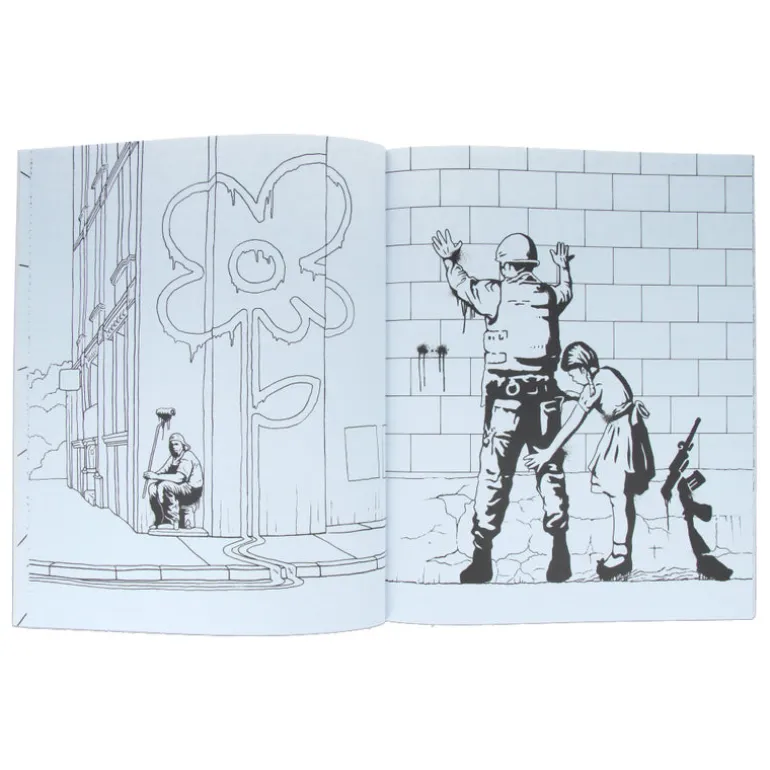 Banksy Coloring Book (Unofficial)