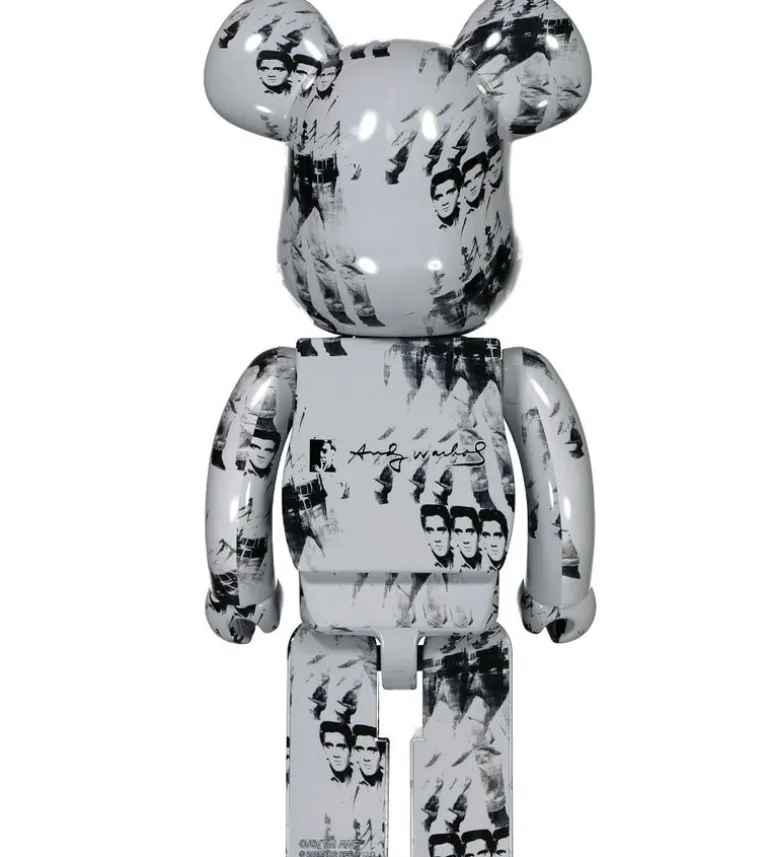 1000% Bearbrick Andy Warhol Elvis Presley