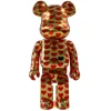 400% + 100% Bearbrick Gouden hart