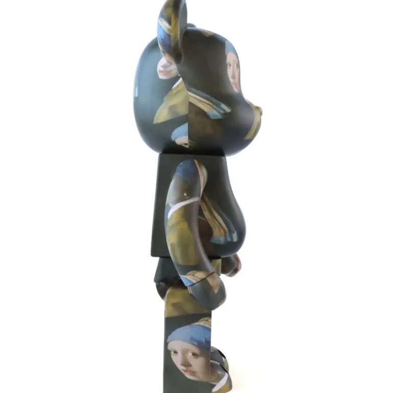 1000% Bearbrick Joahnnes Vermeer "La jeune fille à la perle"