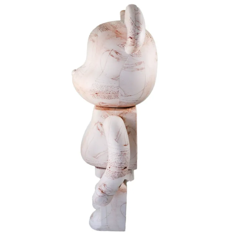 1000% Bearbrick Leonardo Da Vinci - Vitruvian Man