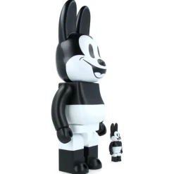 400% + 100% Bearbrick Oswald The Lucky Rabbit