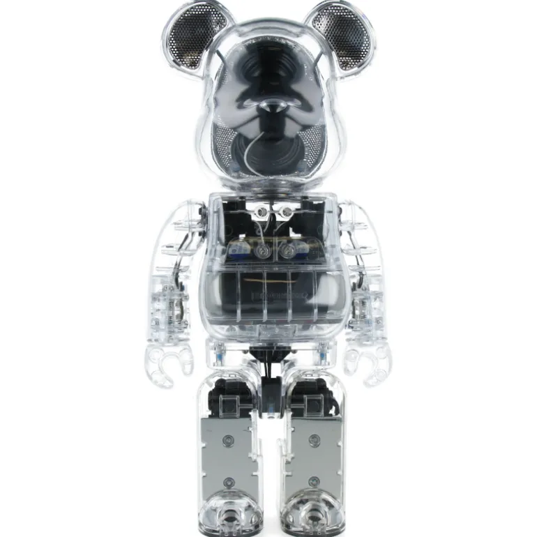 400% Bearbrick Portable Speaker Rinaro - Clear