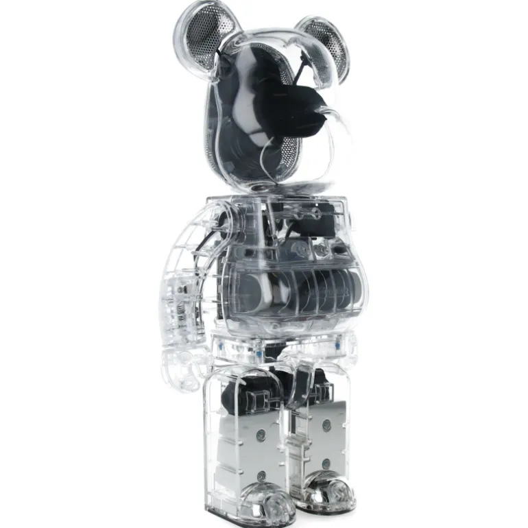 400% Bearbrick Portable Speaker Rinaro - Clear