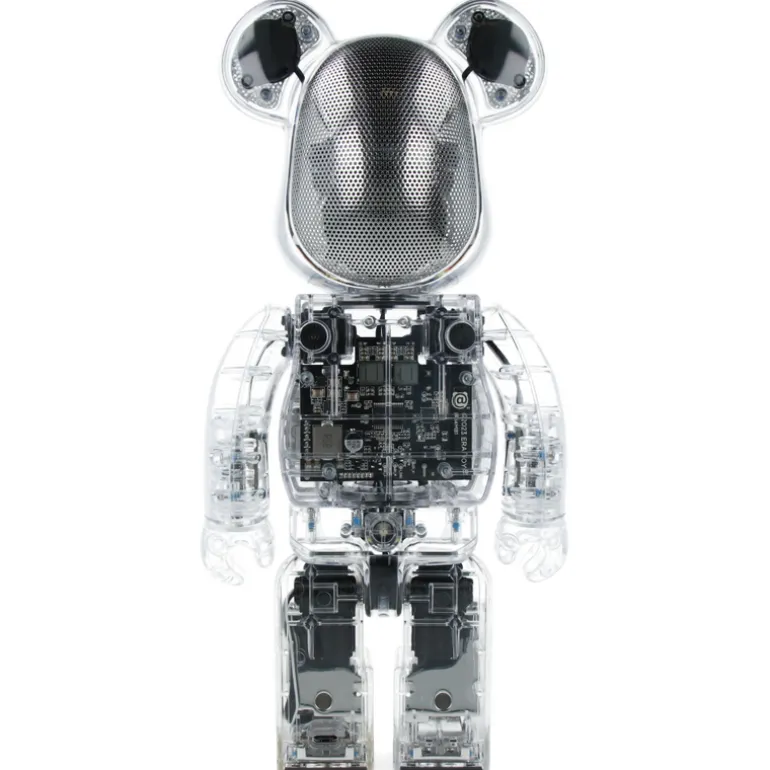 400% Bearbrick Portable Speaker Rinaro - Clear