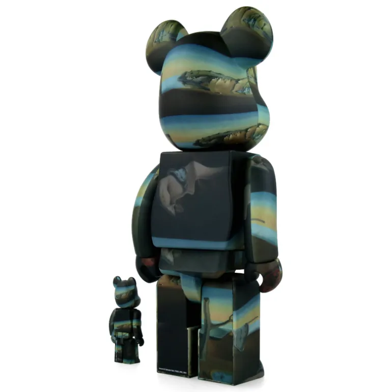 400% + 100% Bearbrick Salvador Dali The Persistance of Memory