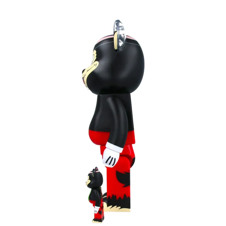 400% + 100% Bearbrick The Big Bad Wolf