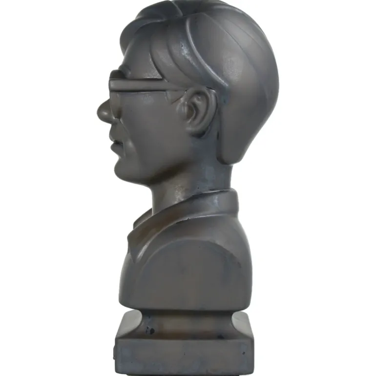 CERAMIK Andy Warhol Bust 60s ASH GOLD
