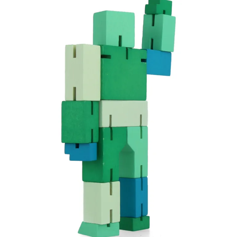 Cubebot - Small - Green Multi