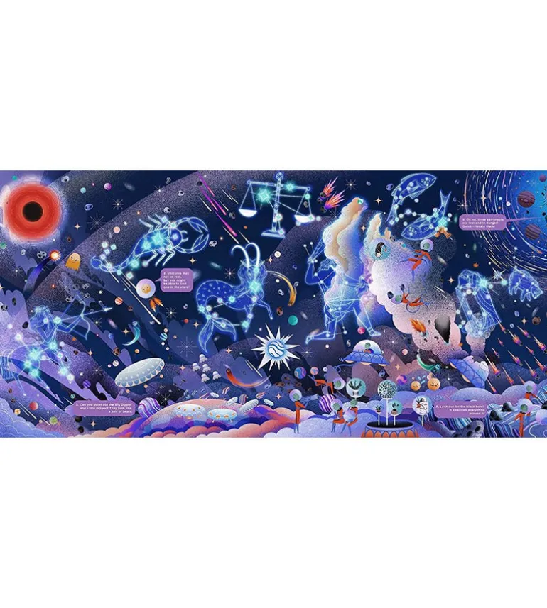 Day & Night Outer Space : Explore the World Around the Clock