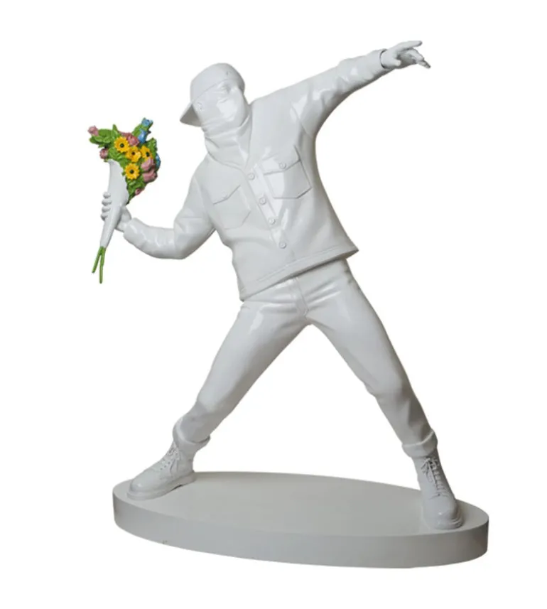 Flower Bomber Sculpture - Banksy X Medicom Toy