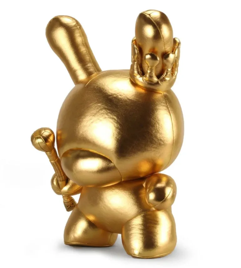 20" Gold King Plush Dunny - Tristan Eaton