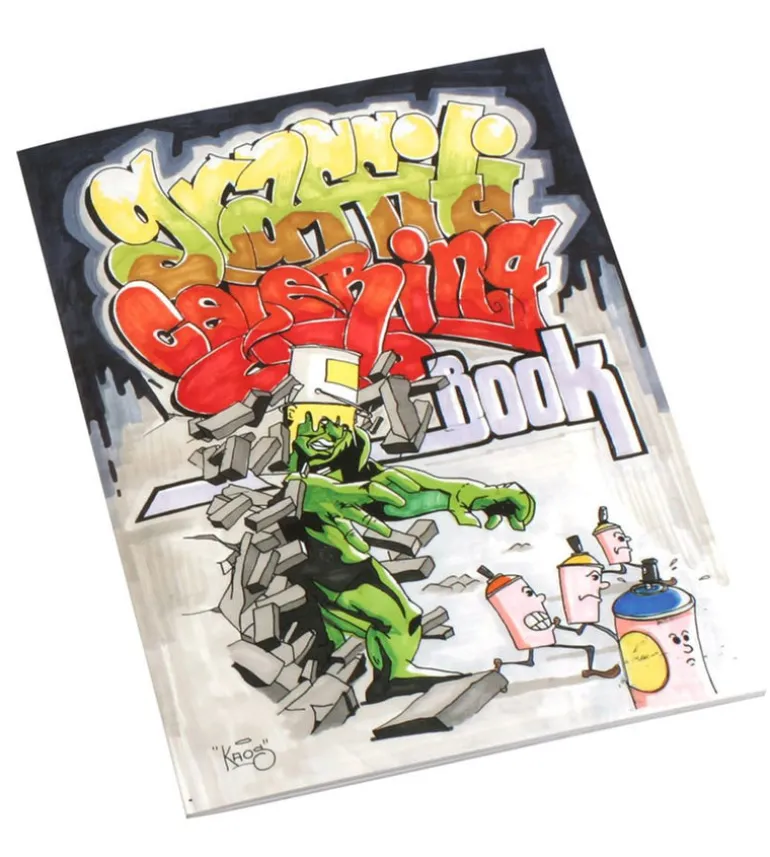 Graffiti Coloring Book