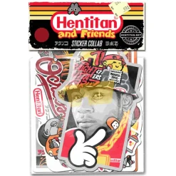 Hentan and Friends - Brown Sticker Pack
