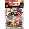 Hentitan and Friends - Orange Sticker Pack