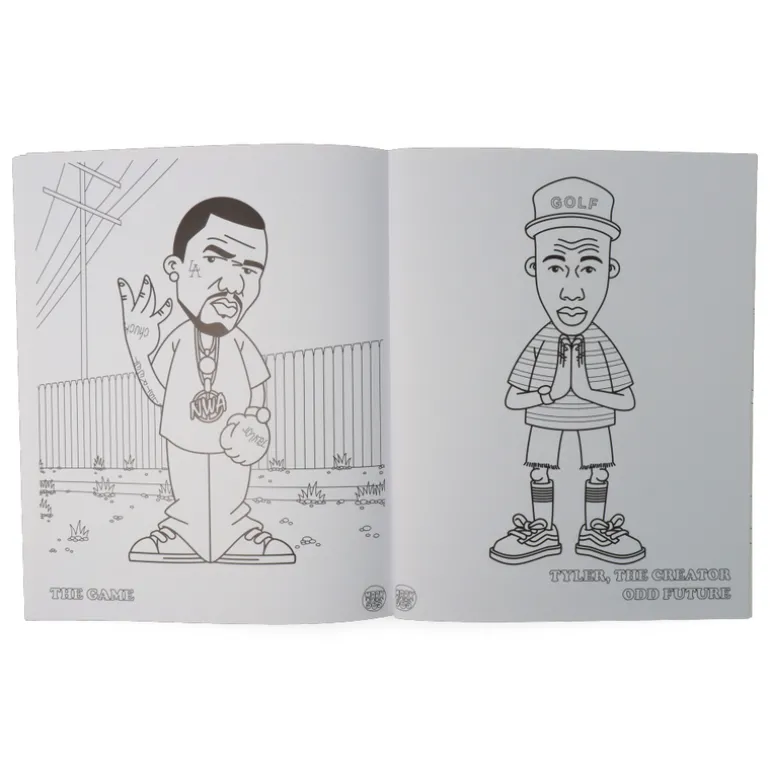 Hip Hop Coloring Book : West Coast Edition