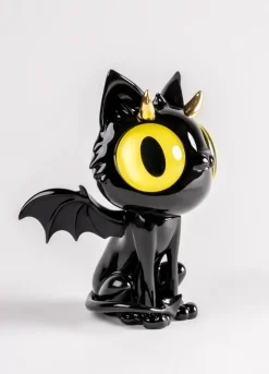 Little Devil Cat - Sculpture van Javier Calleja