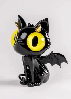 Little Devil Cat - Sculpture van Javier Calleja