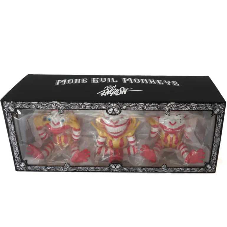 More Evil Monkeys - Ronald - 3-delige set
