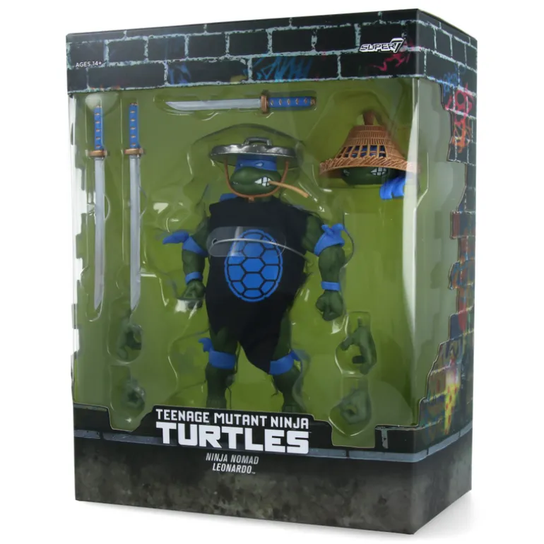 Ninja Nomad Leonardo (TMNT) - ULTIMATES! Wave 11