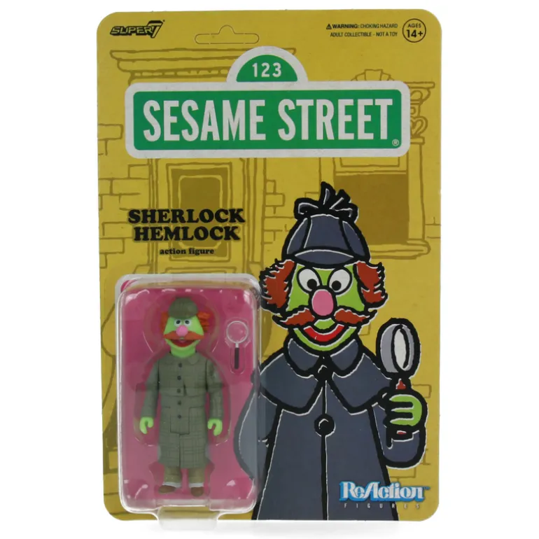 Sesame Street ReAction Figures Wave 3 - Sherlock Hemlock