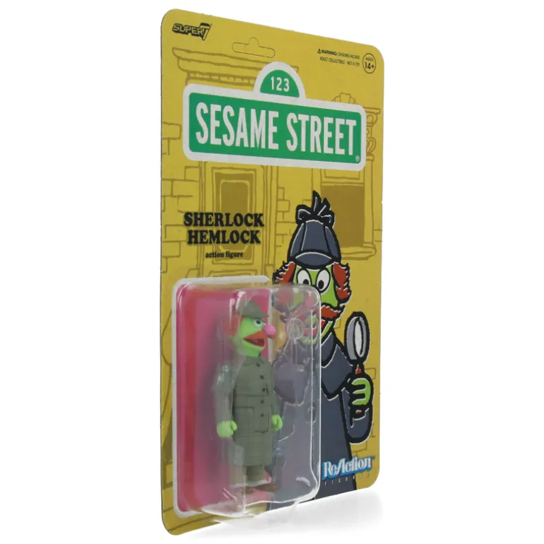 Sesame Street ReAction Figures Wave 3 - Sherlock Hemlock
