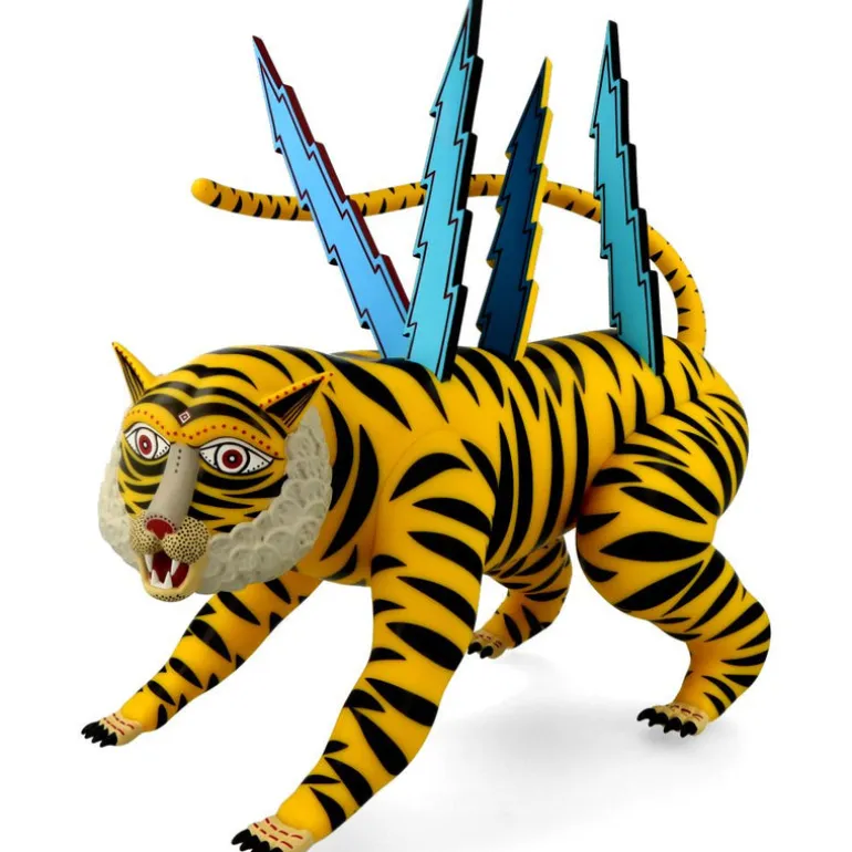 Tiger Bolts by Matt Leines - RVCA x Artoyz Originals